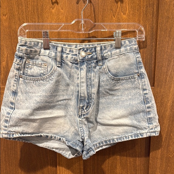 Pants - Denim Blue Women's Shorts